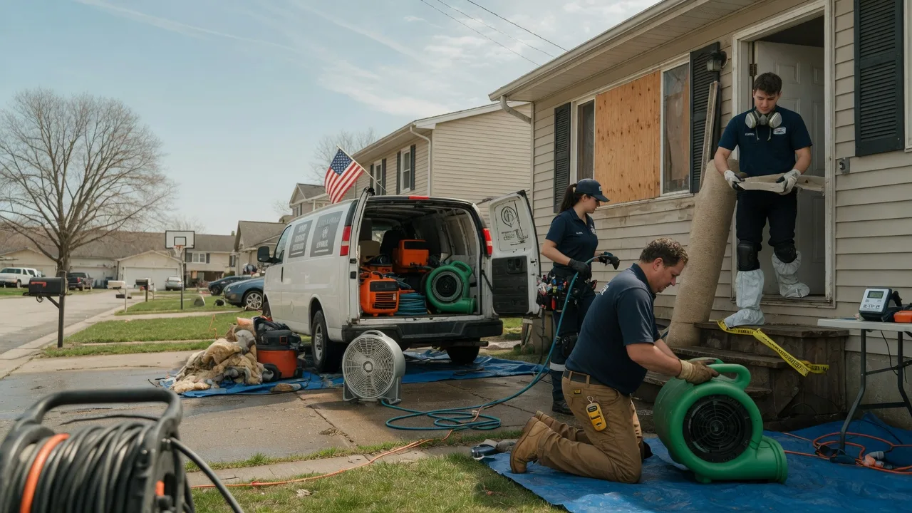 Water Damage Restoration in Tye, TX near me